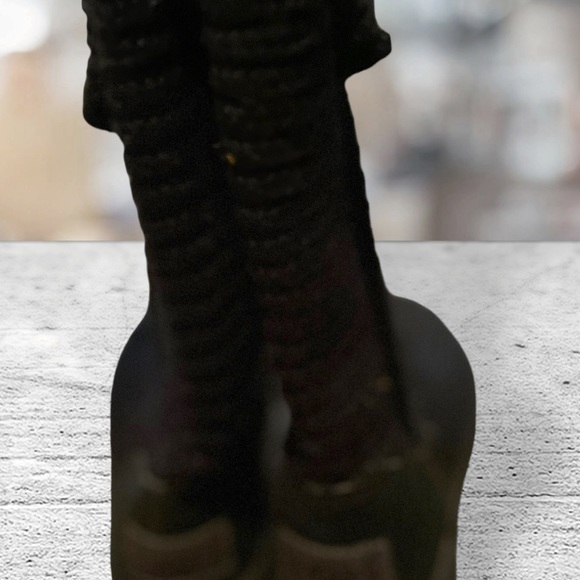 Ugg Classic Candy, Black Tall‎ Sweater Boots, women’s size 5 - Picture 9 of 9